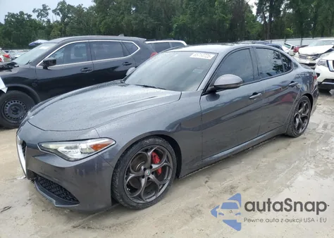 2017 Alfa Romeo Giulia Ti из США, поврежденный, VIN ZARFAECN9H7530827